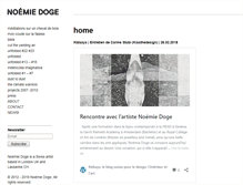 Tablet Screenshot of noemiedoge.com